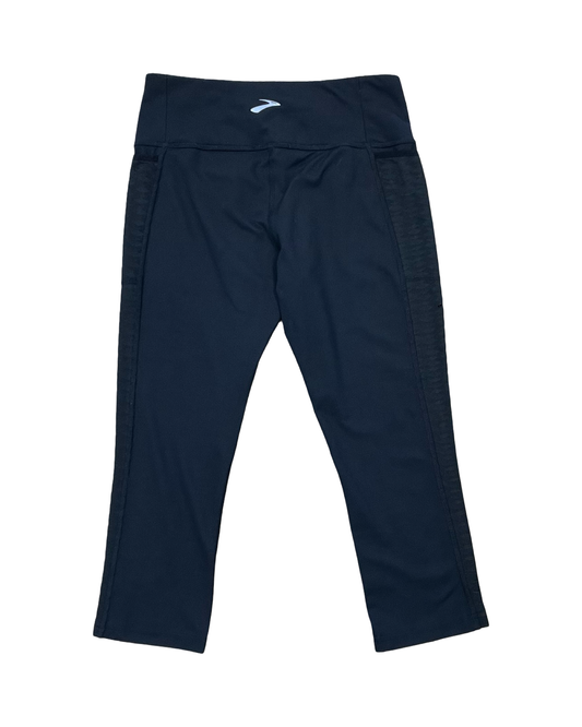 Athletic Leggings Capris By Brooks In Black, Size:S