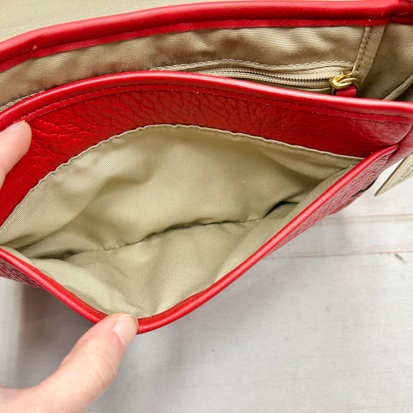 Crossbody Designer By Coach, Size: Small