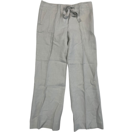 Pants Linen By Talbots In Grey, Size:8P