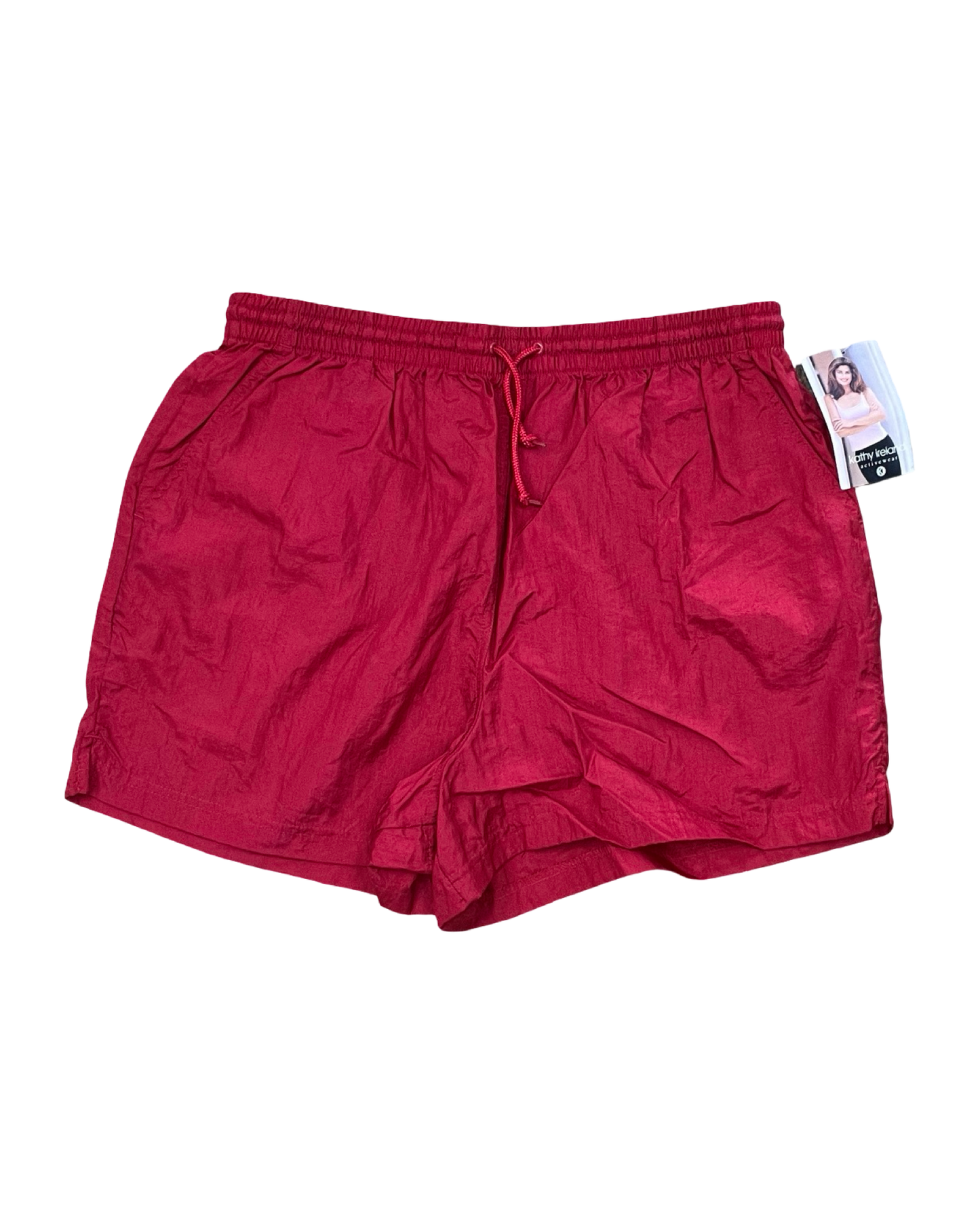 Athletic Shorts By Kathy Ireland In Red, Size:Xl