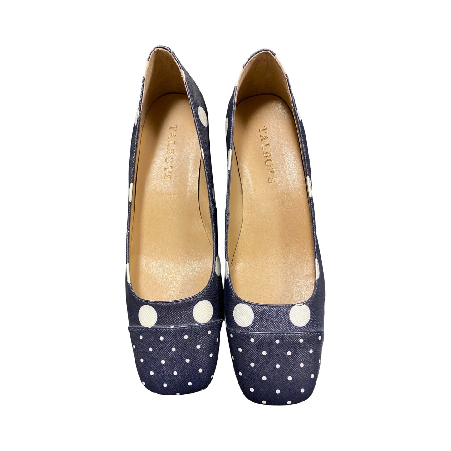 Shoes Heels Block By Talbots In Polkadot Pattern, Size:6