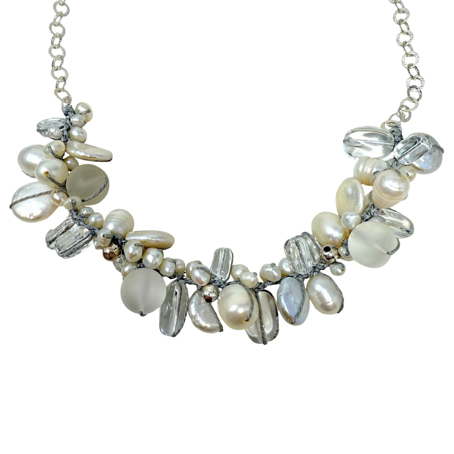 Effervescence Pearl & Quartz Necklace By Silpada