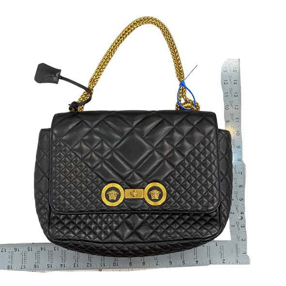Handbag Luxury Designer By Versace, Size: Large