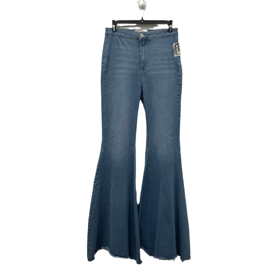 Blue Denim Jeans Flared Free People, Size 6