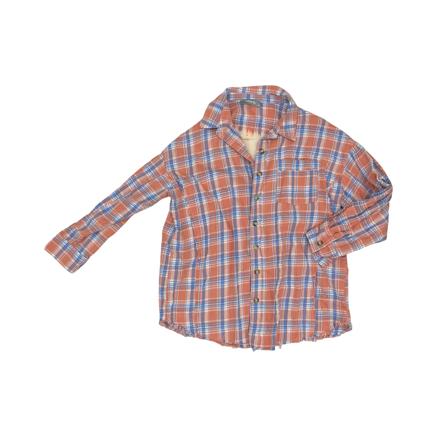 Top Ls By Blue B In Blue & Orange, Size:M