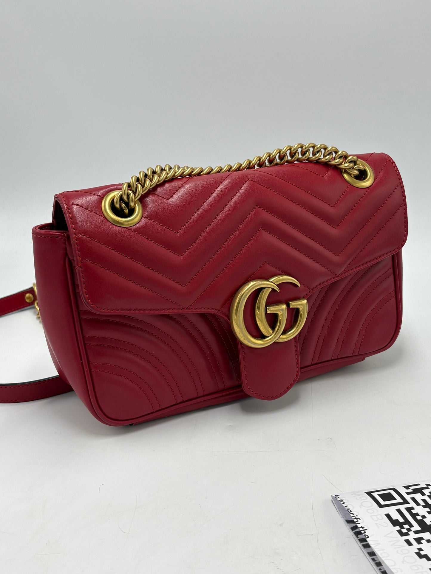 Gucci GG Marmont Flap Designer Handbag