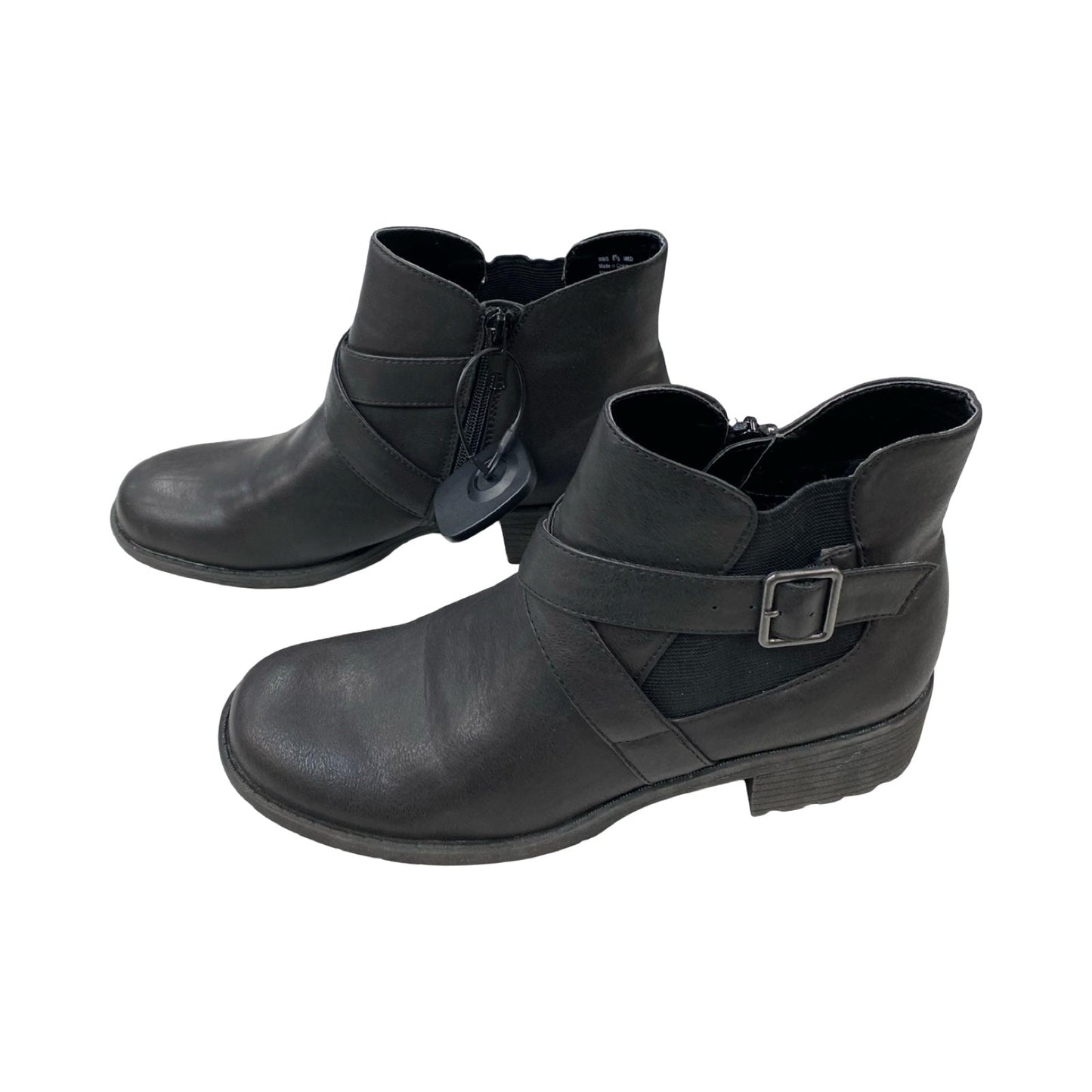 Boots Ankle Flats By Naturalizer In Black, Size:8.5