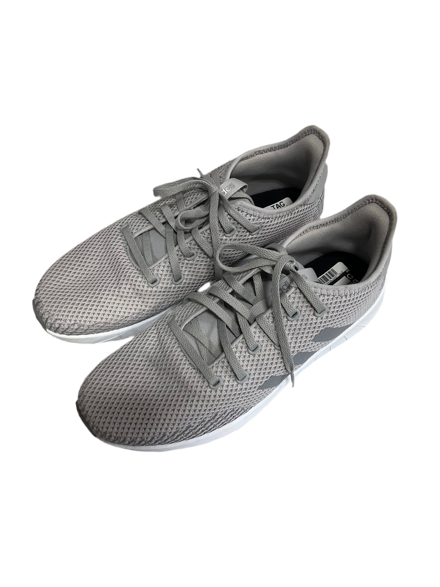 Grey Shoes Athletic Adidas, Size 9
