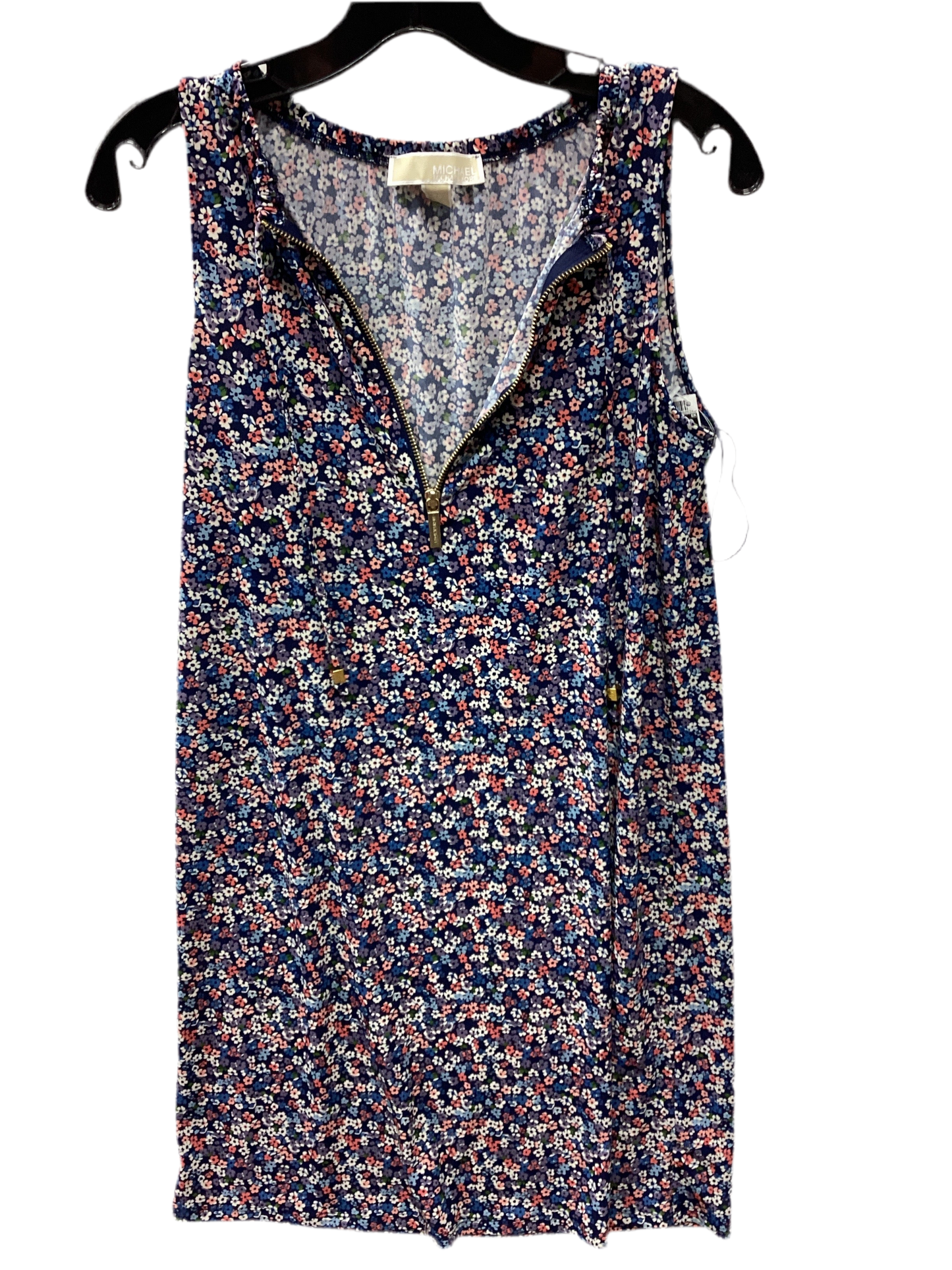 Dress Casual Midi By Michael By Michael Kors In Floral Print, Size:Xs