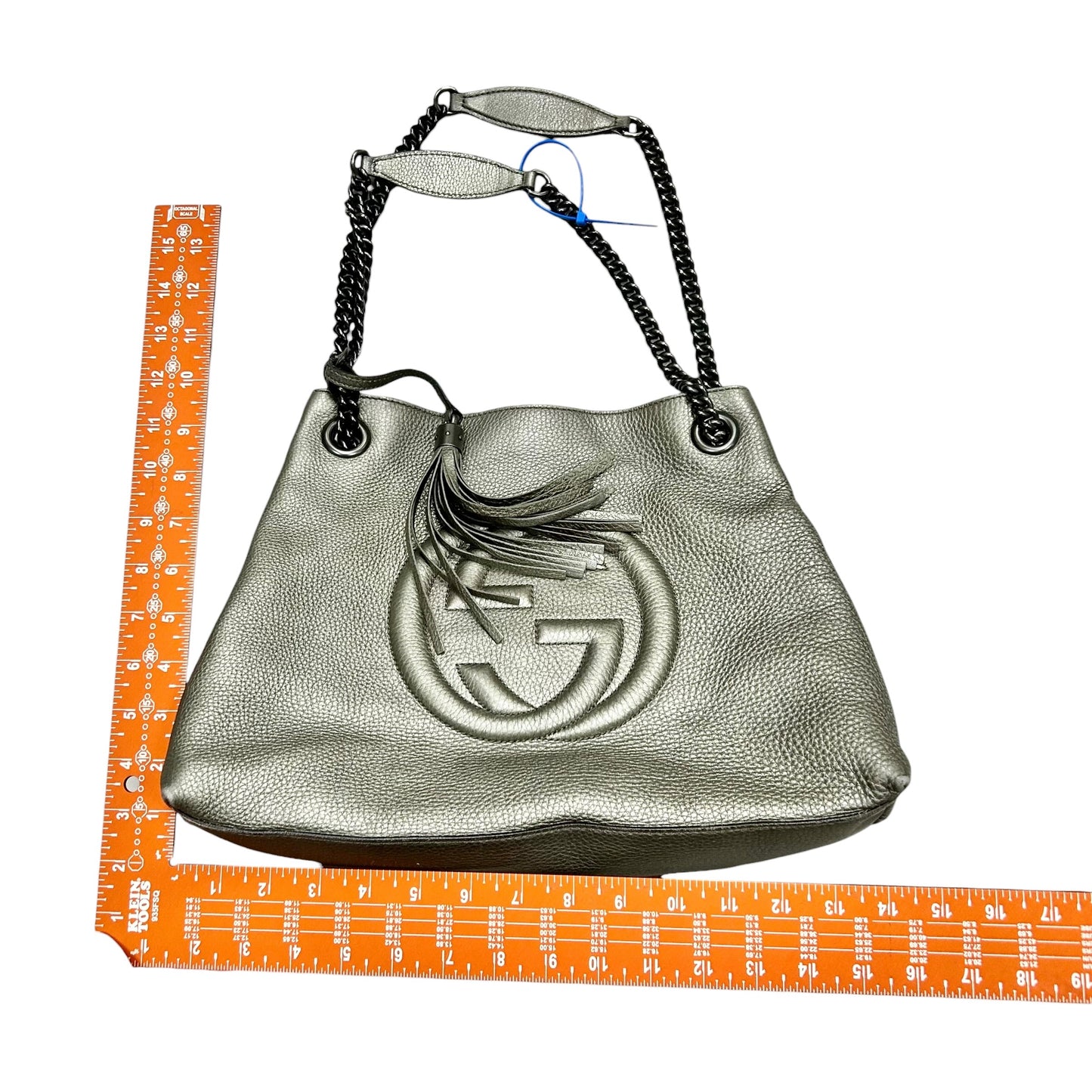 Handbag Luxury Designer By Gucci, Size: Medium