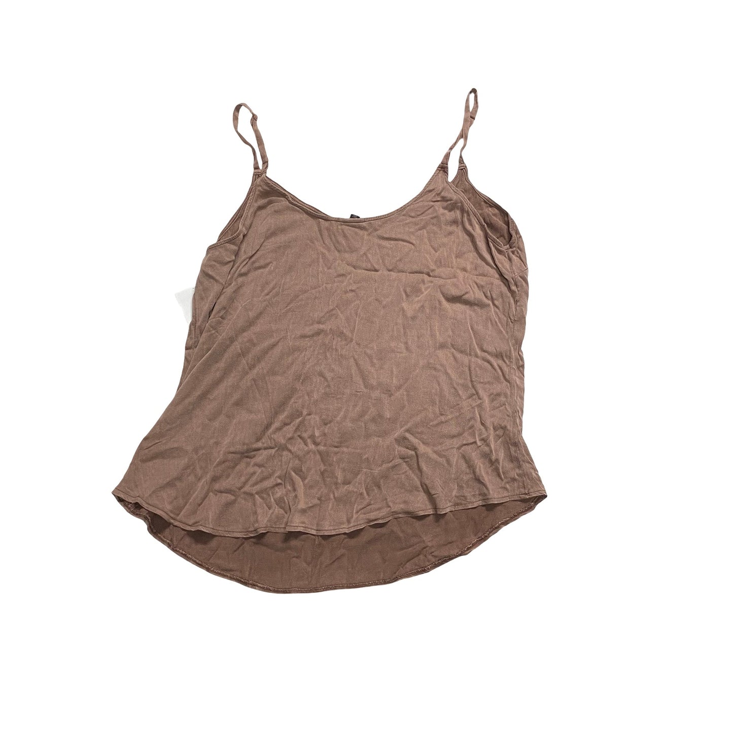 Top Sleeveless By Torrid In Taupe, Size:14