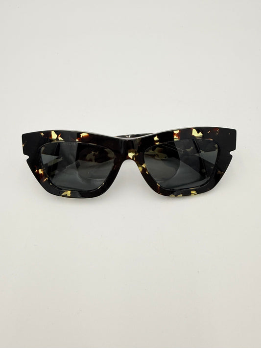 Sunglasses Luxury Designer By Burberry In Black & Brown, Size: