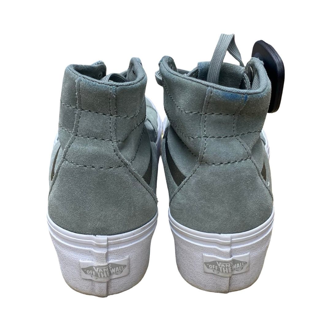 Shoes Sneakers Platform By Vans In Grey, Size:7