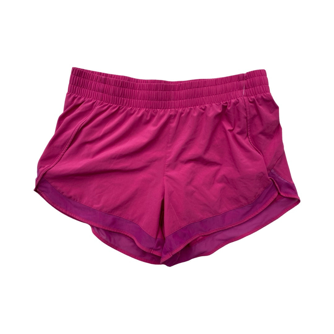 Athletic Shorts By Athleta In Pink, Size:M