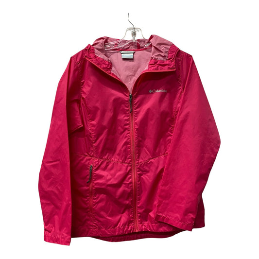 Athletic Jacket By Columbia In Pink, Size:S