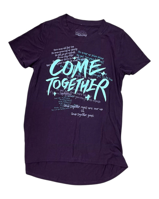 Top Ss Basic By Clothes Mentor In Purple, Size:M