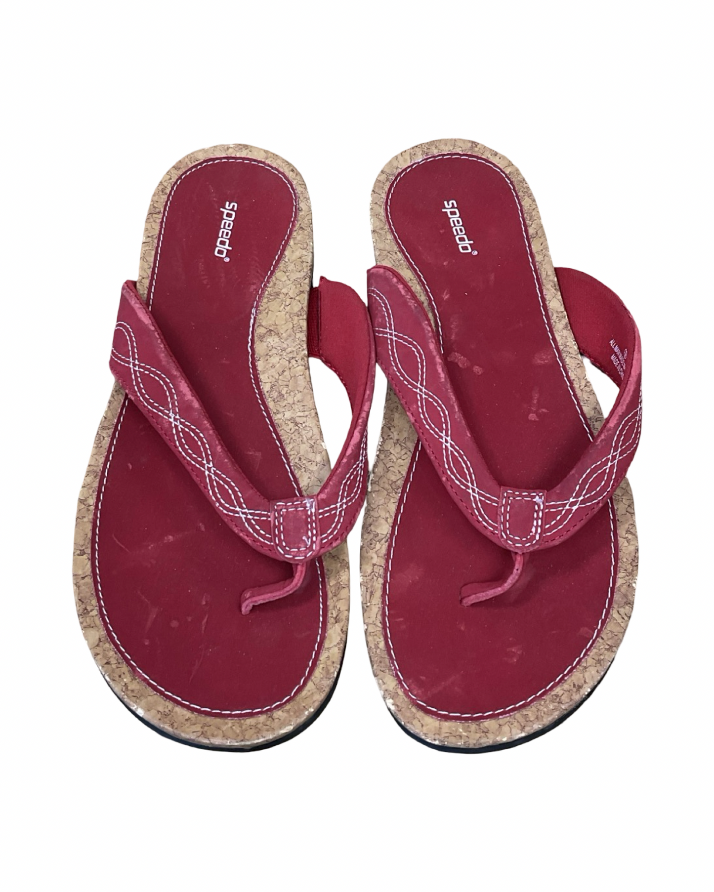 Sandals Flip Flops By Speedo In Red, Size:9