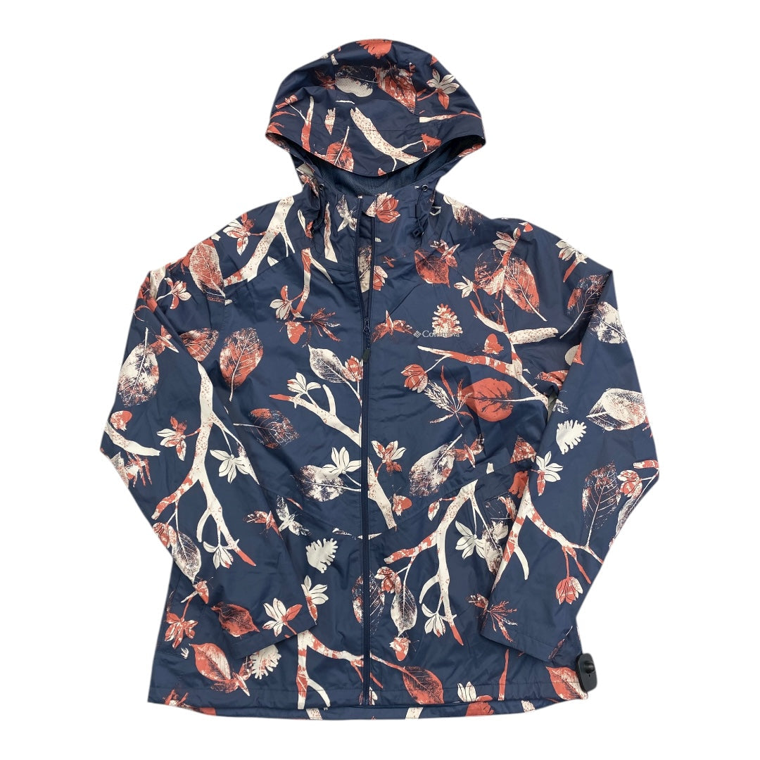 Jacket Windbreaker By Columbia In Multi, Size:L