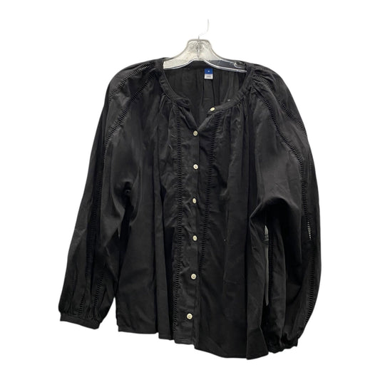 Top Ls By Old Navy In Black, Size:M