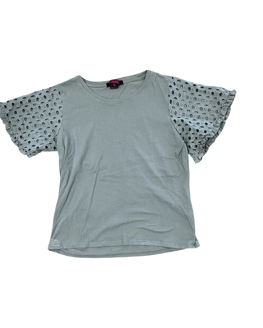 Top Ss By Rock & Roll In Green, Size:S