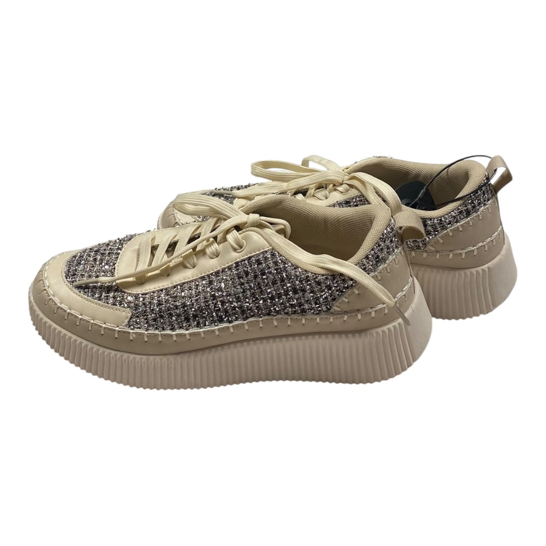 Shoes Athletic By New York And Co In Cream, Size:8.5