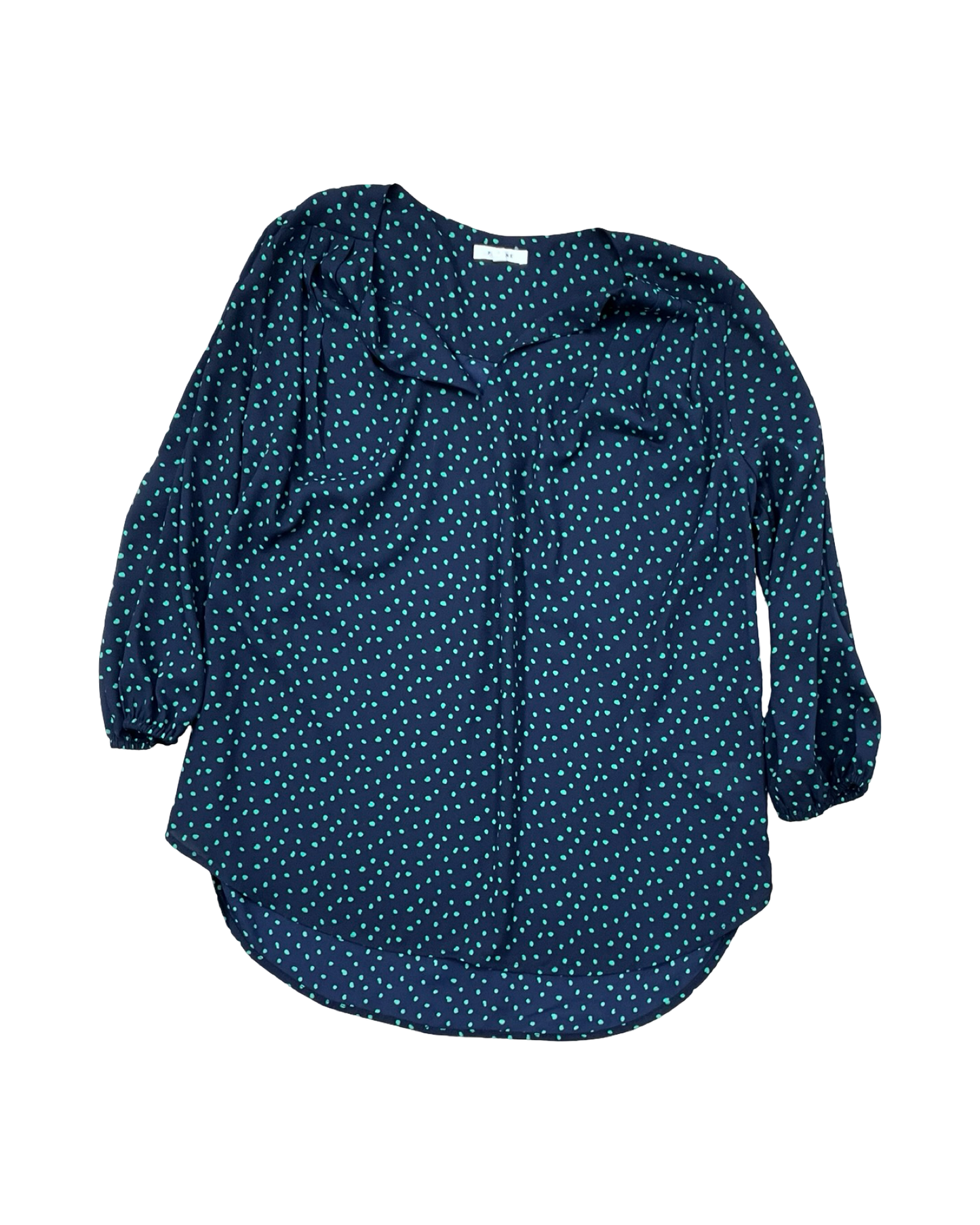 Top Ls By Pleione In Blue & Green, Size:M