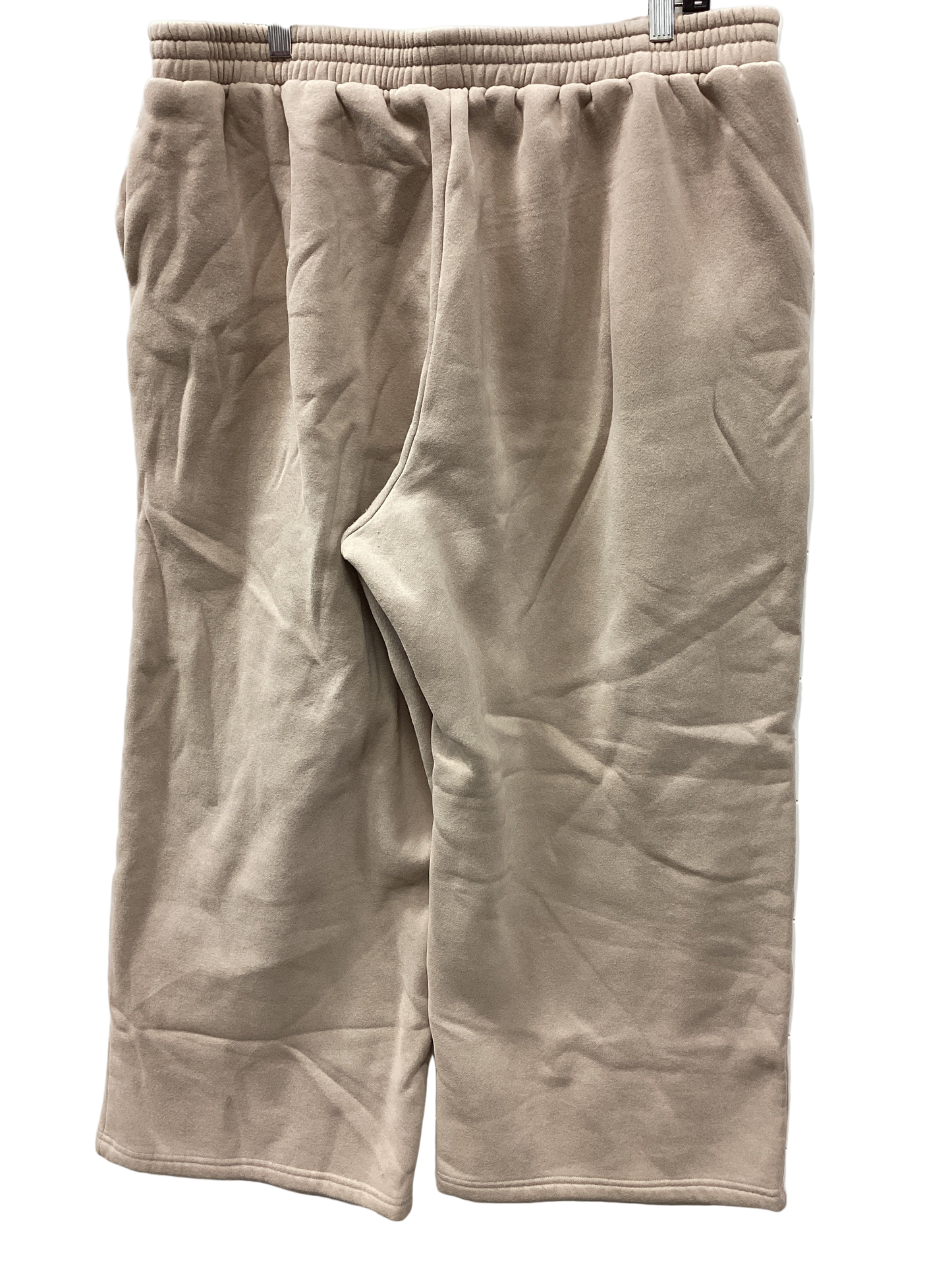 Athletic Pants By Cmc In Tan, Size:1X