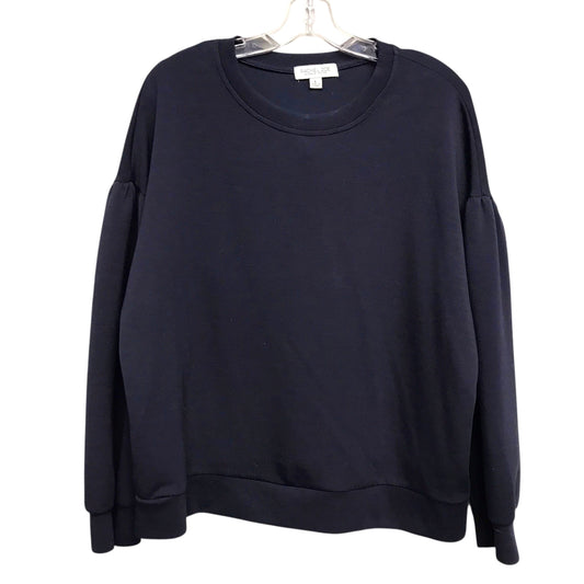 Top Ls By Rachel Zoe In Navy, Size:L