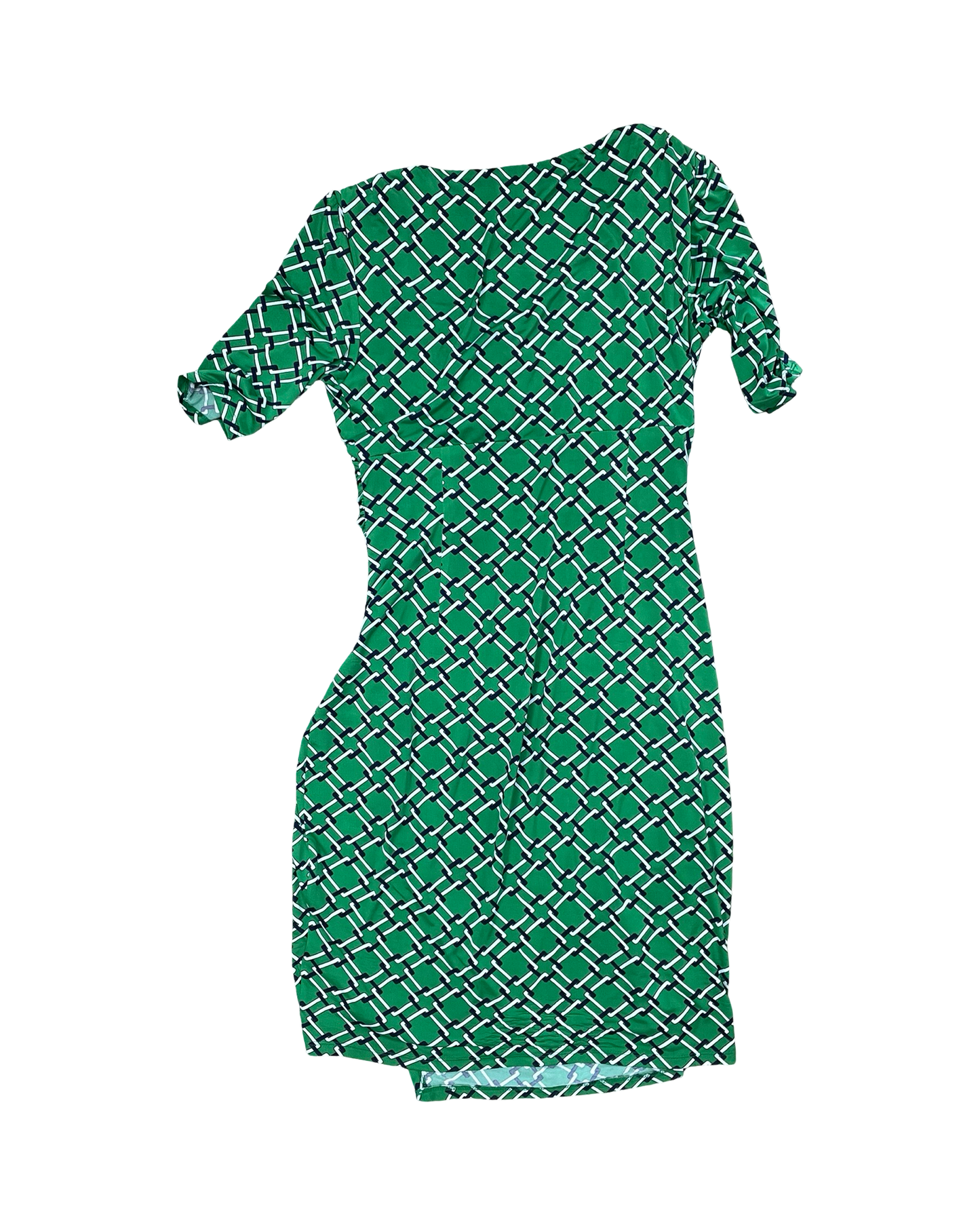 Dress Work By Ralph Lauren In Green, Size:S