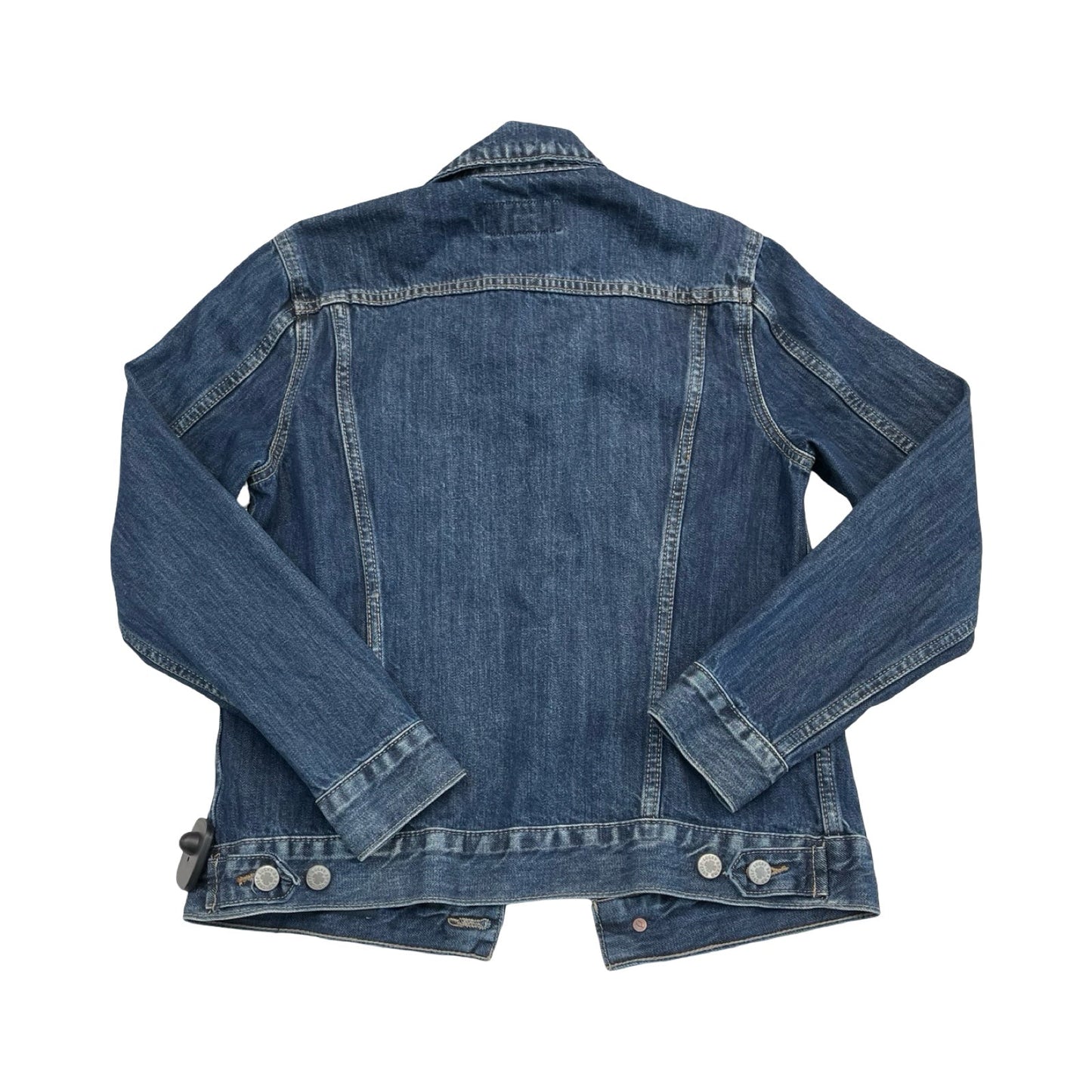 Jacket Denim By Lucky Brand In Blue Denim, Size:S