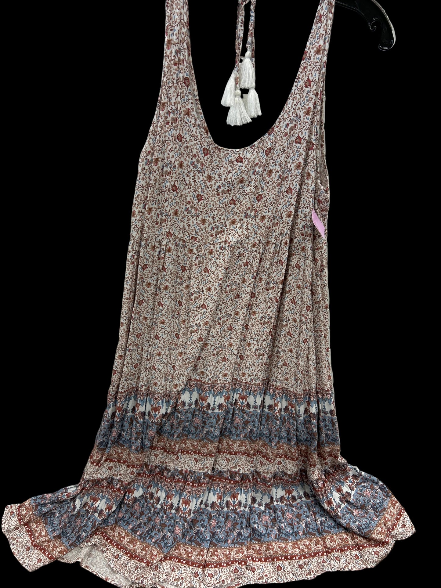 Dress Casual Maxi By Tribal In Cream, Size:Xl