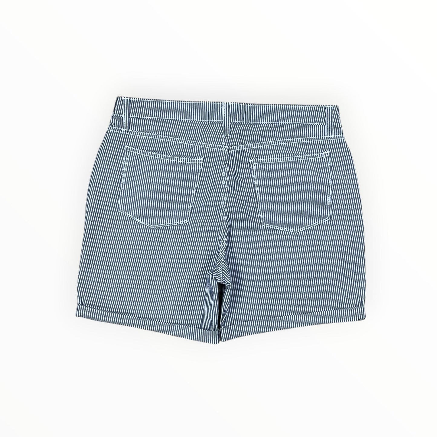 Shorts By Lee In Blue & White, Size:12