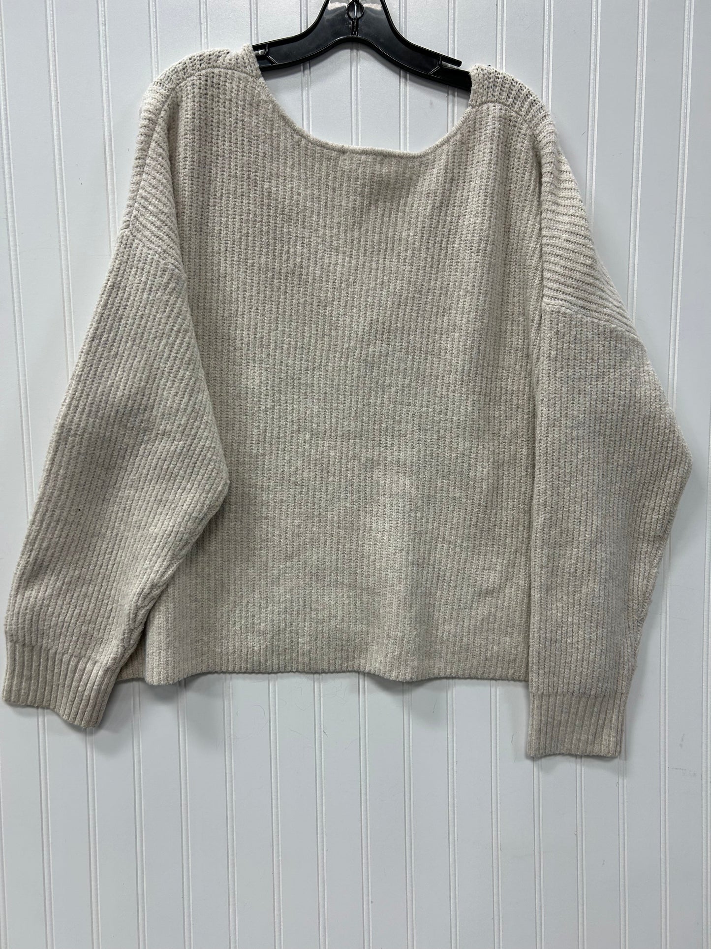 Sweater By Bp In Cream, Size:2X