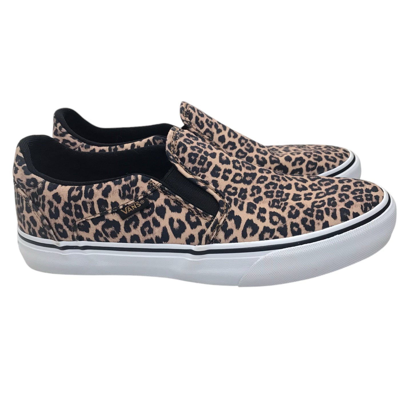 Shoes Sneakers By Vans In Animal Print, Size:9