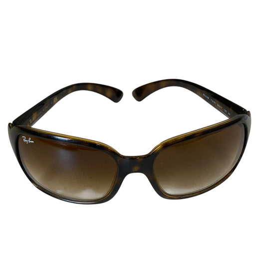 Sunglasses Designer By Ray Ban In Brown