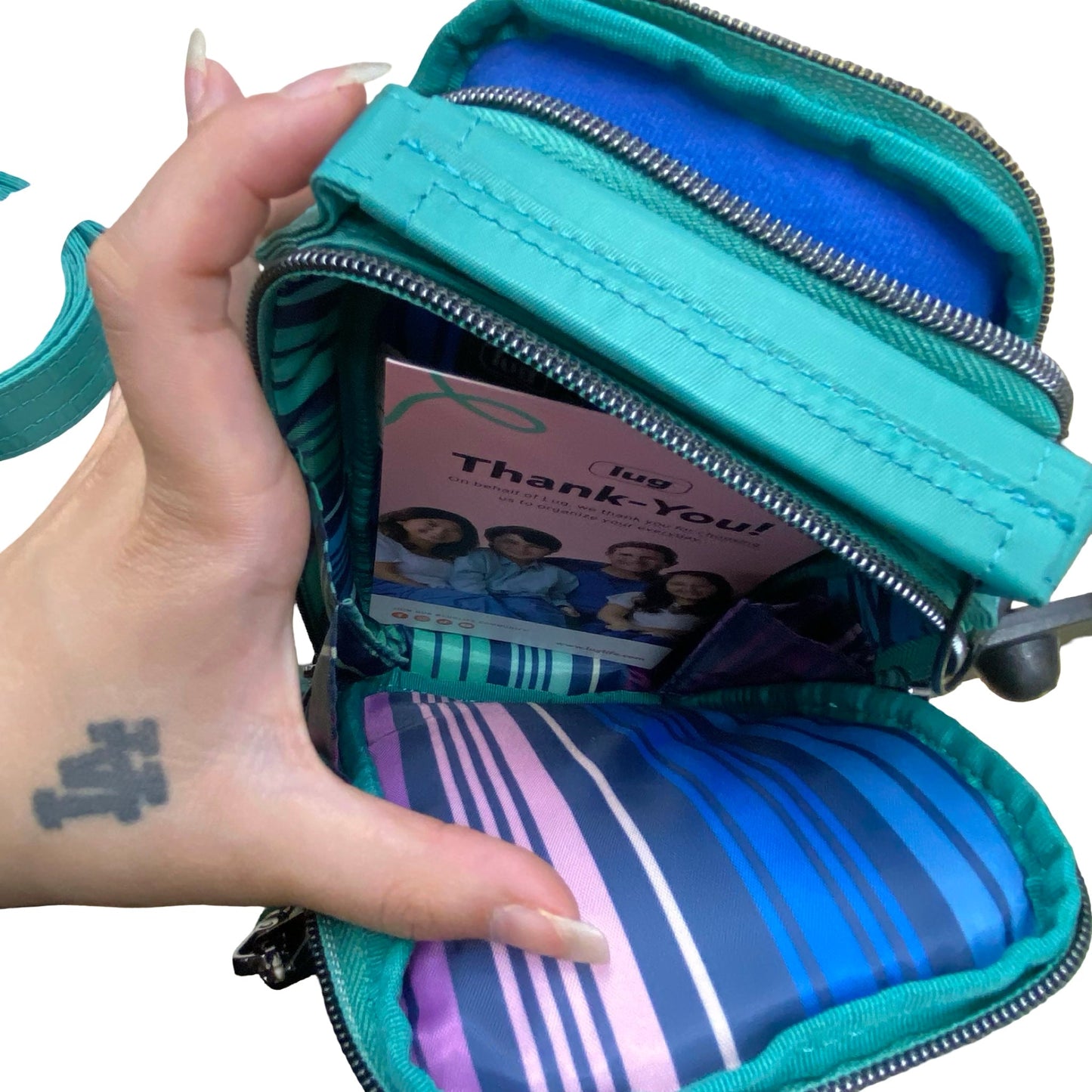 Crossbody By Lug In Blue, Size:Small