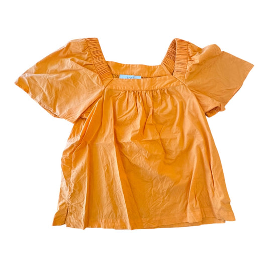 Top Ss By Loft In Orange, Size:Xs
