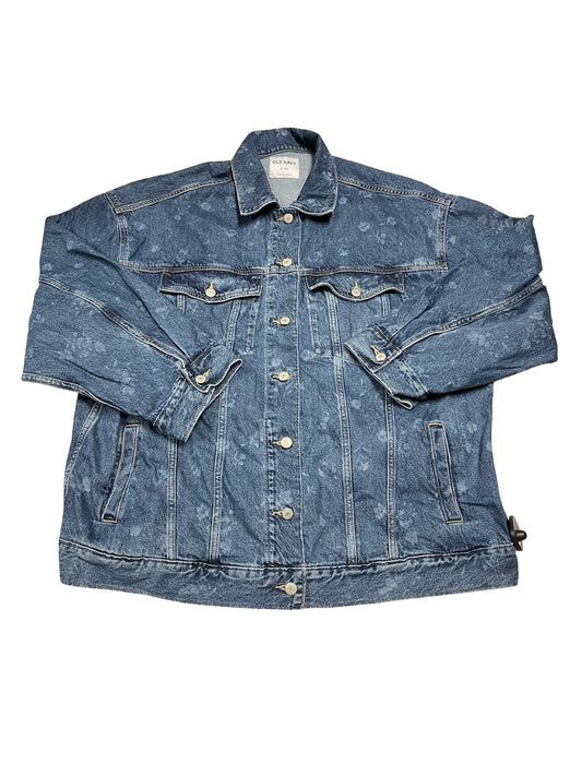 Blazer By Old Navy In Blue Denim, Size:Xl