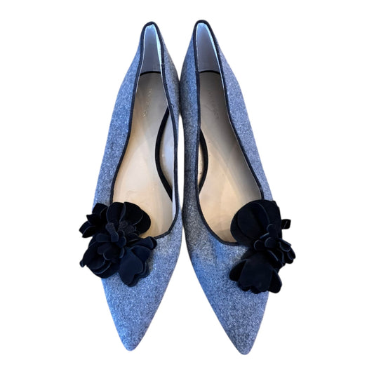 Shoes Flats By Ann Taylor In Grey, Size:8.5