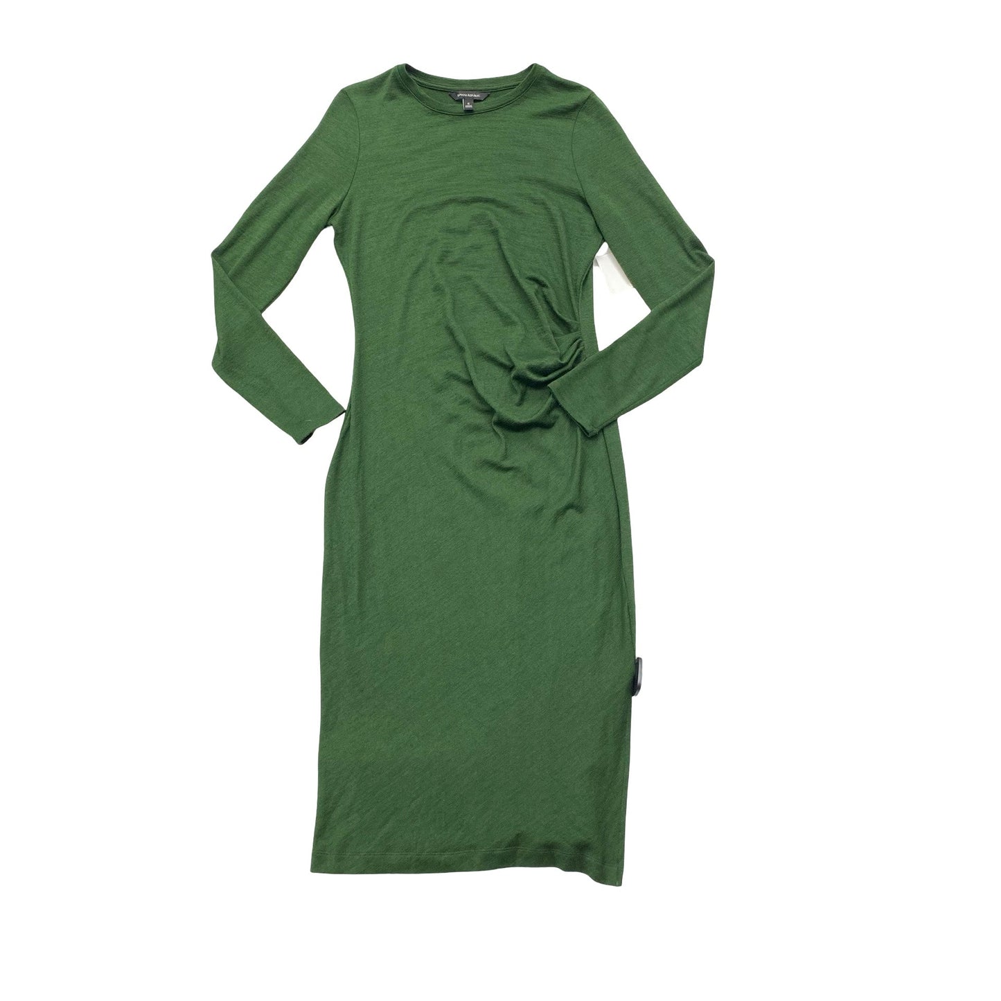 Dress Casual Midi By Banana Republic In Green, Size:S