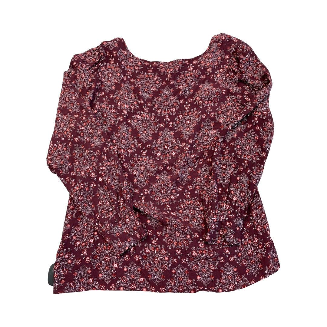 Top Ls By Loft In Purple, Size:S