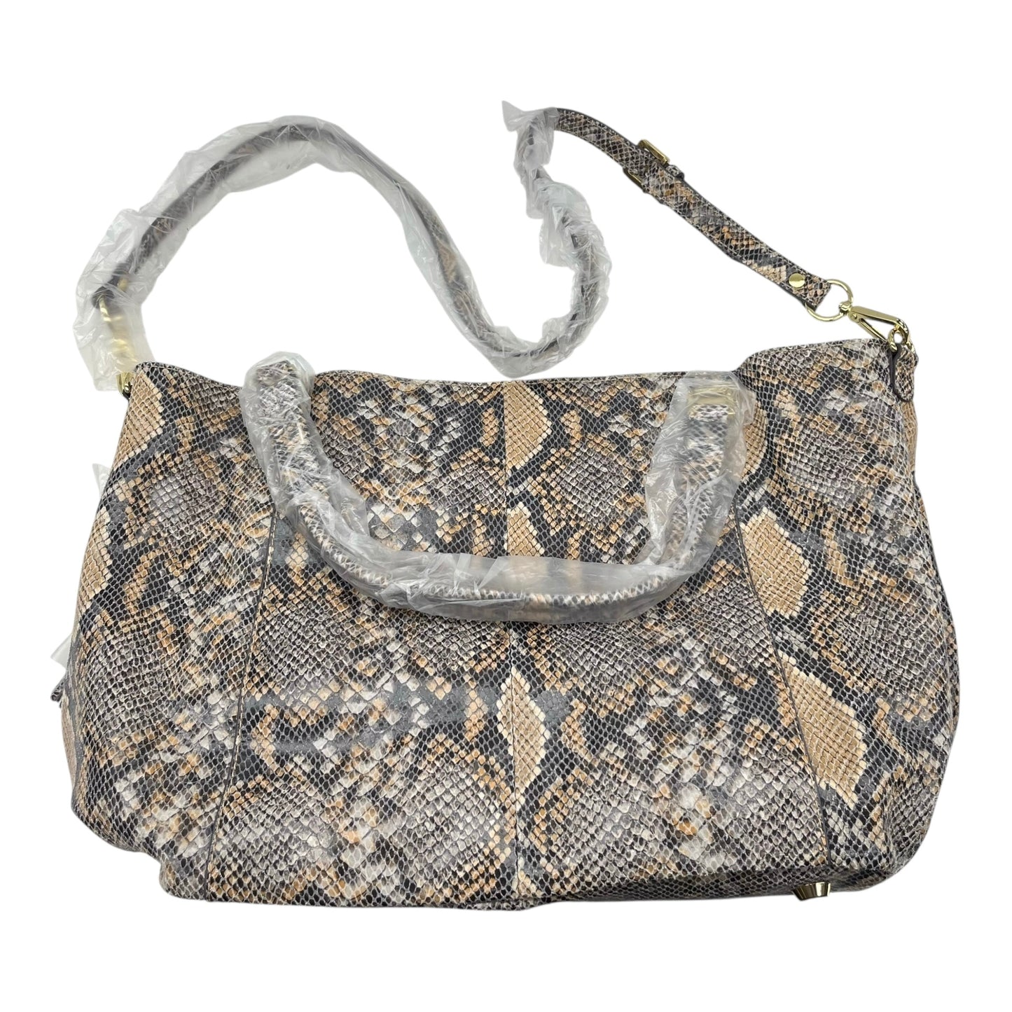 Tote Leather By Gilli In Animal Print, Size:Large