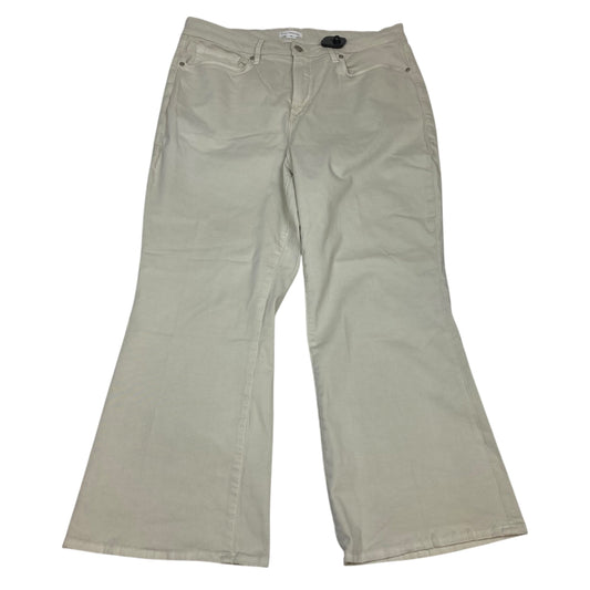 Pants Designer By Good American In Beige, Size:18