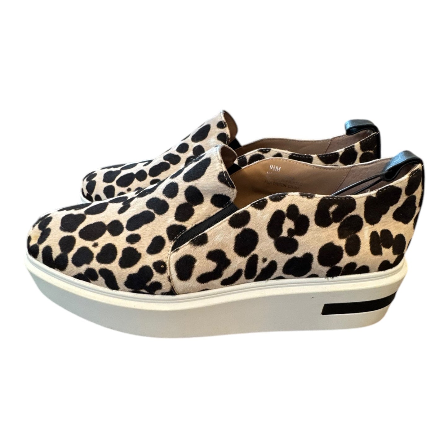Shoes Heels Platform By PAOLO In Animal Print, Size:9.5
