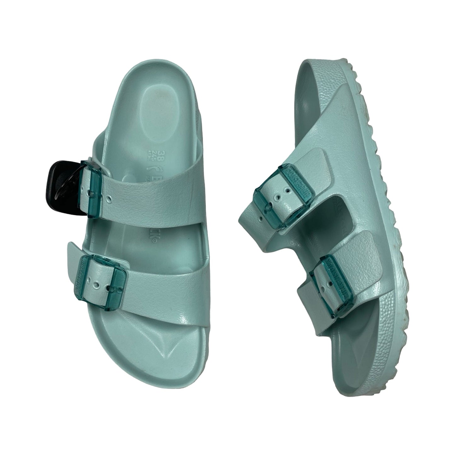 Sandals Designer By Birkenstock In Blue, Size:7
