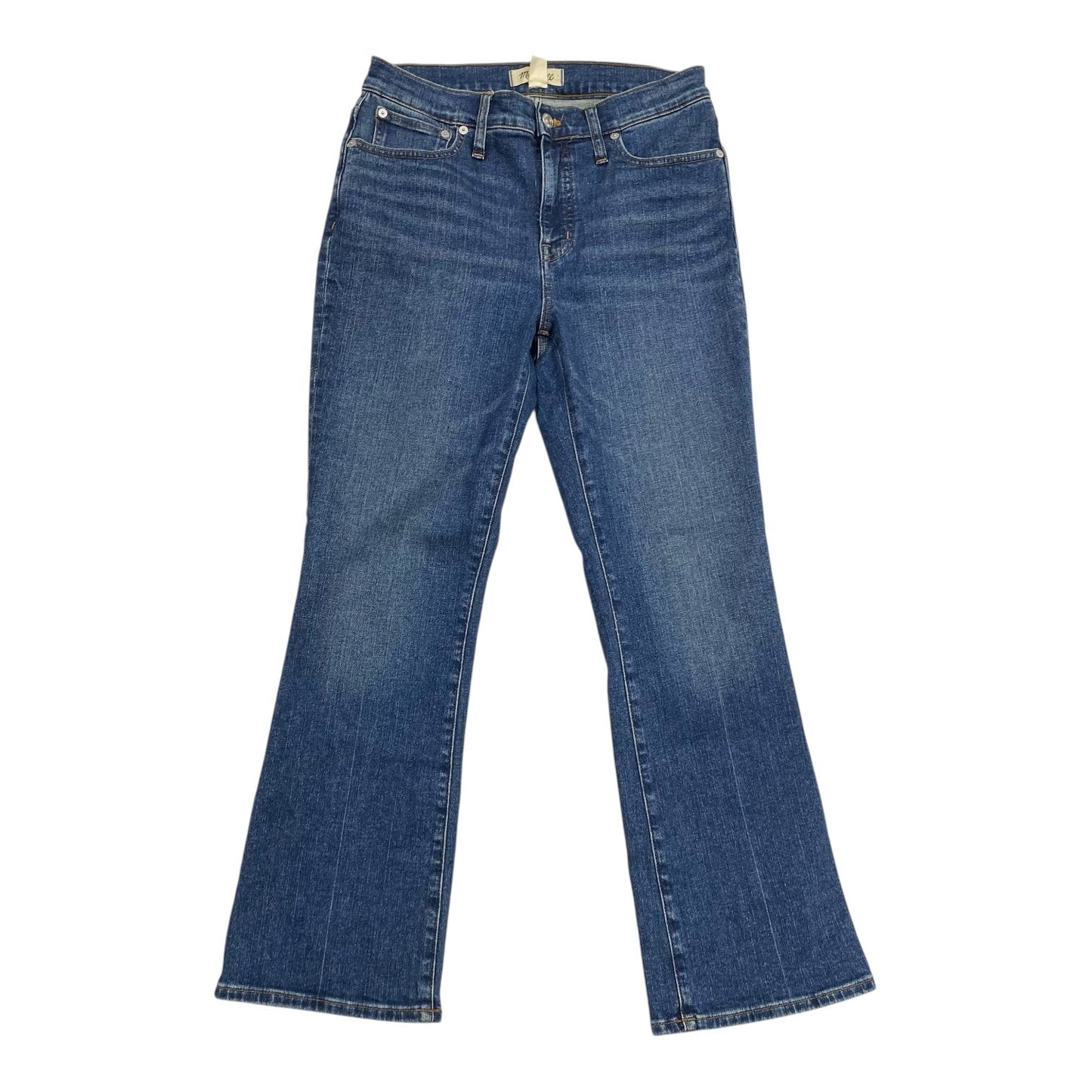 Jeans Straight By Madewell In Blue Denim, Size:6