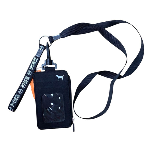 Lanyard By Pink In Black