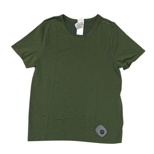 Athletic Top Ss By Athleta In Green, Size:S