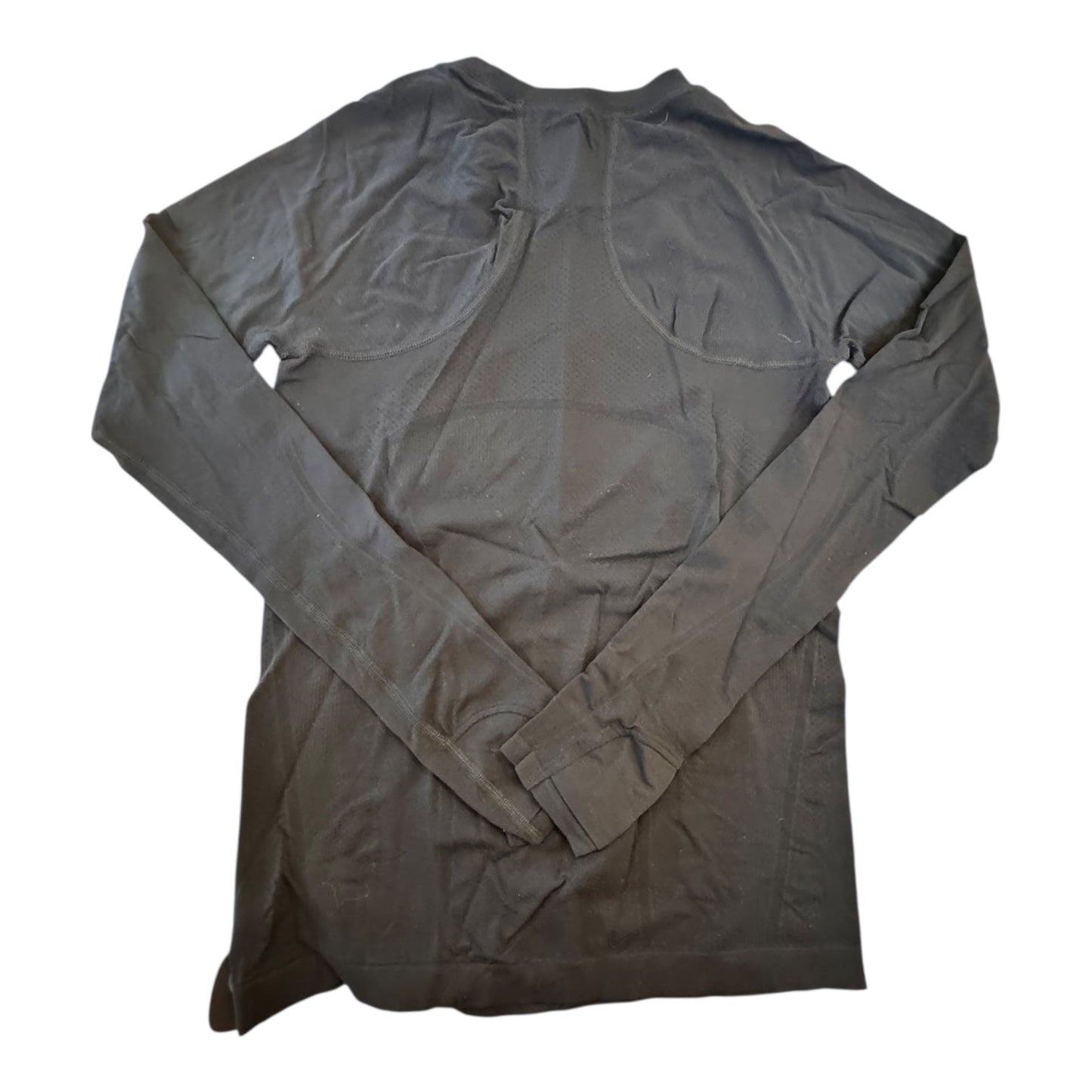 Athletic Top Ls Crewneck By Athleta In Black, Size:S