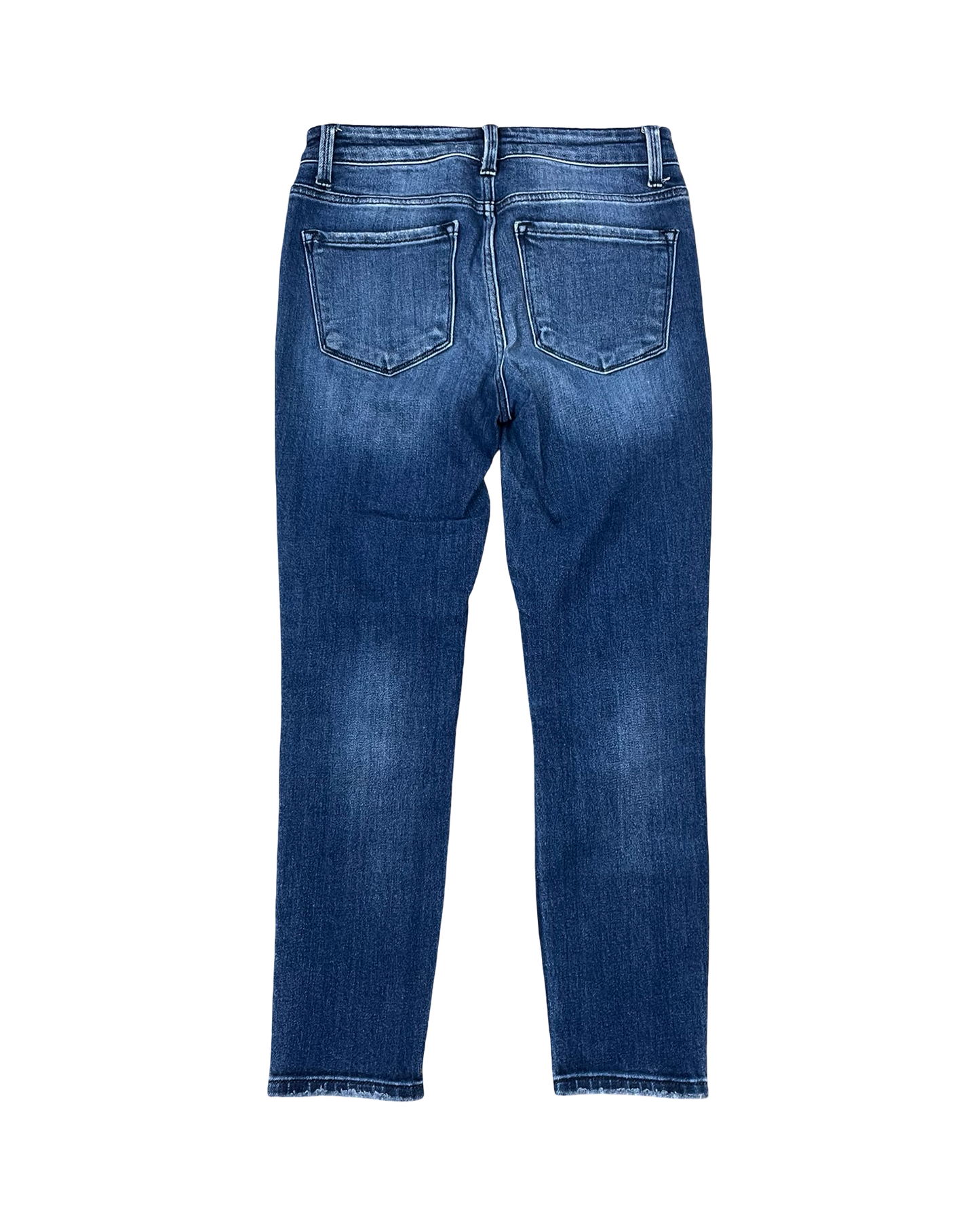 Jeans Skinny By Flying Monkey In Blue Denim, Size:2